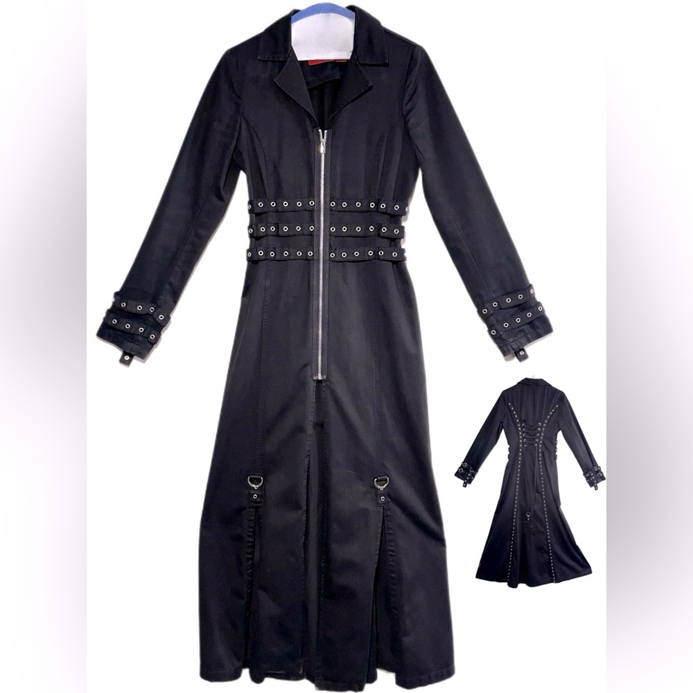 RARE Tripp NYC full length maxi trench coat/jacket